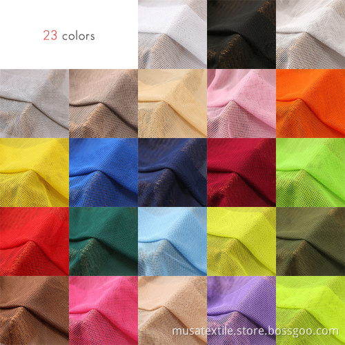 American Style Wholesale Breathable Mesh Fabric For Dress